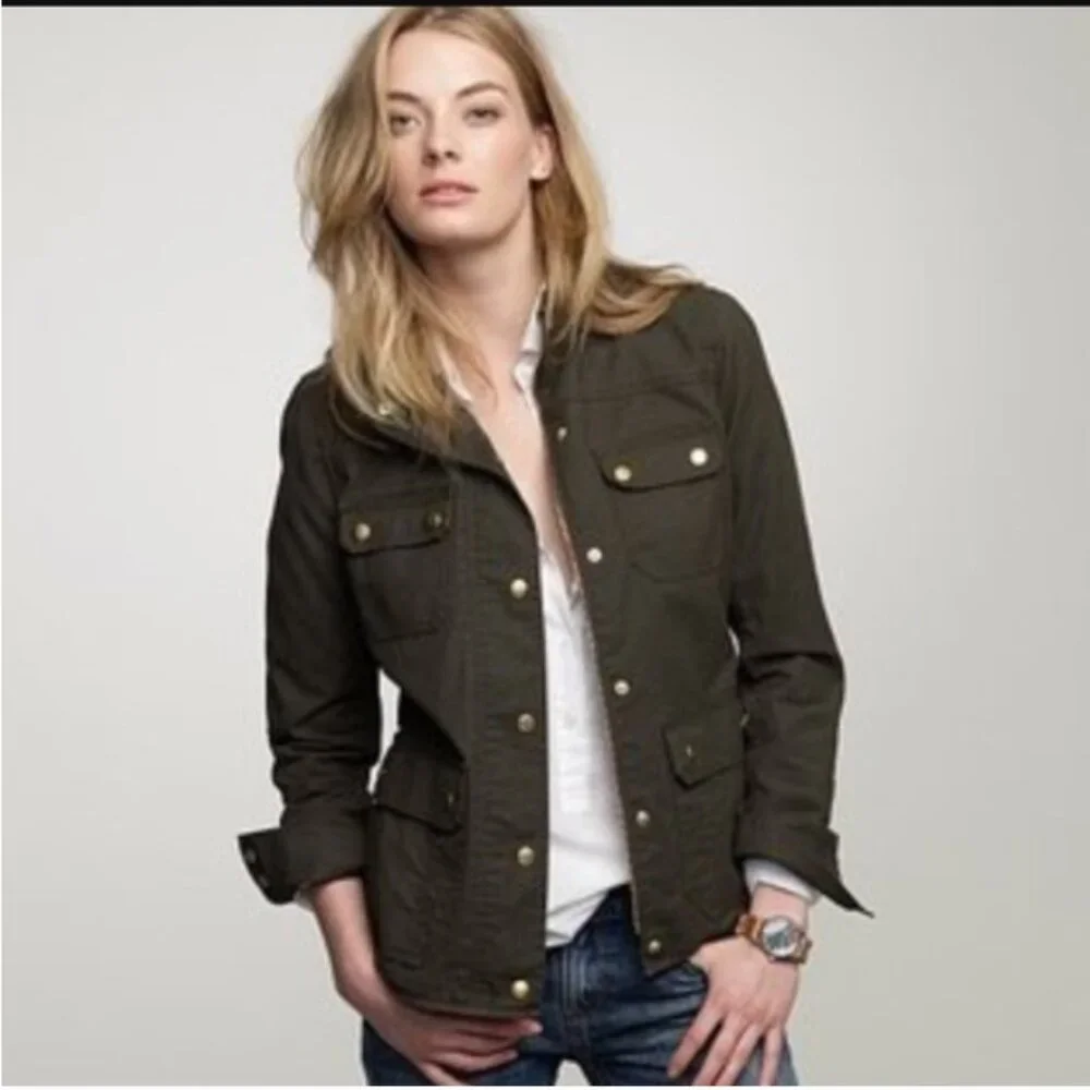 J. Crew‎ The Relaxed Boyfriend Field Jacket S